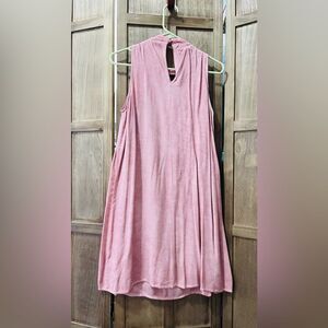 NWOT ee:some blush sleeveless dress.